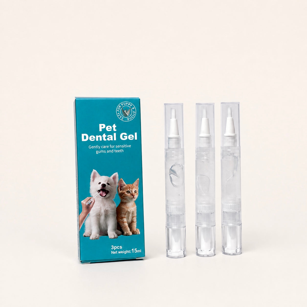 Woofé FreshSmile™ Pet Dental Pen – 3 Pack 🦷
