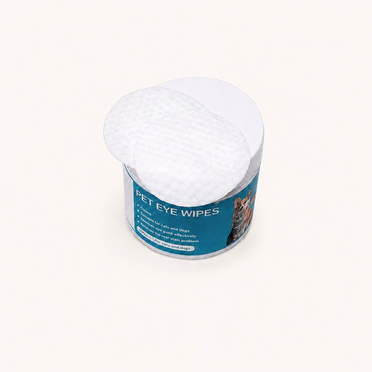 Woofé ClearEyes™ Pet Eye Wipes – 100 Count 👀
