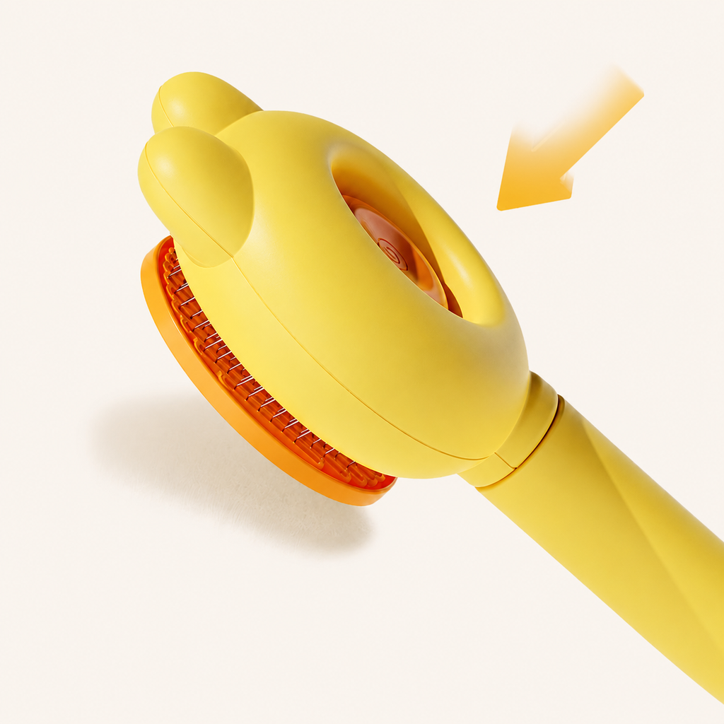 Woofé SunnyPaw™ Self-Cleaning Brush ☀️