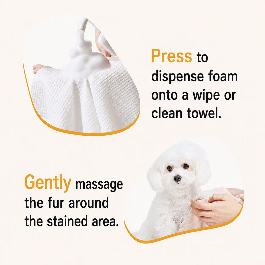 Woofé FreshFace™ Pet Cleansing Mousse 🧽